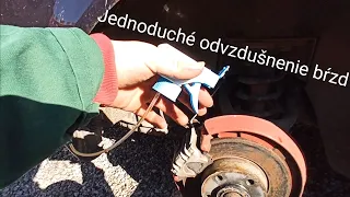 Ako odvzdušnit brzdy v domácich podmienkach úplne jednoduchým spôsobom