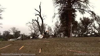 Kingsley and Sutherland, Iowa Tornado Damage - 12/15/2021