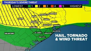 Severe storms, flooding possible with afternoon storms | Chief Meteorologist David Paul's forecast