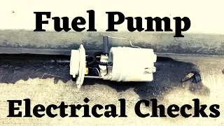 Hyundai Santa Fe Fuel Pump Testing and replacement - Electrical Checks You Need To DO