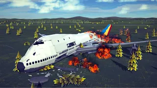 Real Airplane Disasters #11 | Besiege