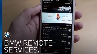 BMW UK | BMW Remote Services.