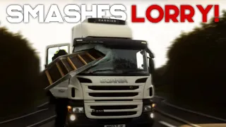 UNBELIEVABLE UK LORRY DRIVERS | Not Easy To Stop a 40 Tonne Truck, Stand Off & Cross Lady, HGV! #39