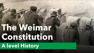 The Weimar Constitution - A level History