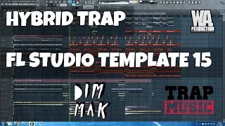 FL Studio Template 15: Autoerotique / DIM MAK Style Hybrid Trap Project (FREE FLP, Samples, Presets)