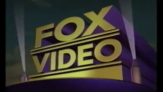 Media Home Entertainment (1988) & Fox Video (1993) logos [1080p; 60fps]