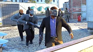 The Professionals vs Security | GTA 5 NPC Wars 93