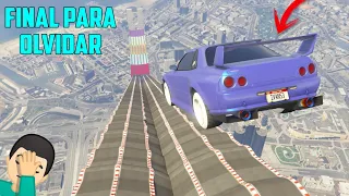 HAGO ALGO EPICO EN ESTA MEGA RAMPA! FINAL INCREIBLE!! - CARRERA GTA 5 ONLINE