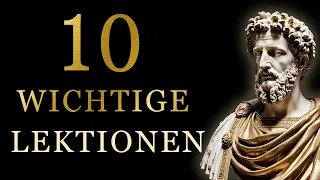 10 Lektionen von Mark Aurel über das Leben | Diese Prinzipien werden Ihnen einen Vorteil verschaffen