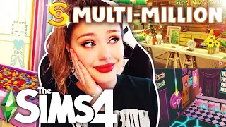 EACH FLOOR IS A MILLION $ / MOST EXPENSIVE Sims 4 House EVER 🤑Multi Million Dollar BUILD CHALLENGE 3