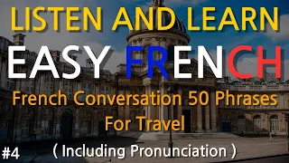 [Daily French] 50 Easy French Phrases to Learn French / French Conversation for Travel