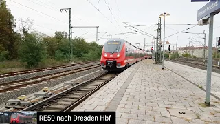 3×BR 442/Talent 2 Züge in Dresden-Neustadt