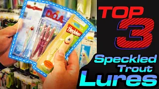 Top 3 Deadly Speckled Trout Fishing Lures | Speckled Trout Lure Tips || Piscifun