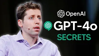 OpenAI REVEALS GPT4o's SECRET (GPT4o SECRET REVEALED)