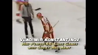 1987 Punch-up in Piestany 1987 World Junior Ice Hockey Championships Canada vs Soviet Union (1/4/87)