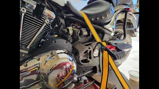How to eliminate motorcycle belt squeal