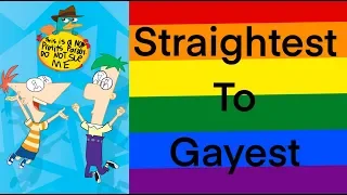 Phineas and Ferb characters Ranked straightest to gayest