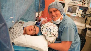 Emotional C-Section BIRTH VLOG | Logan & Morgan