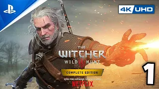 THE WITCHER 3 Next Gen Upgrade Gameplay Walkthrough Part 1 FULL GAME [4K 60FPS PS5] - No Commentary