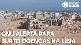 ONU alerta para surto de doenças após tragédia na Líbia