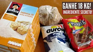 HIPERCALÓRICO CASEIRO PARA GANHAR PESO | RECEITA FÁCIL #80