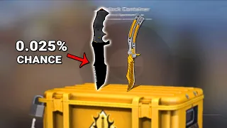 He unboxed 2 KNIVES in ONE NIGHT, but one of them is "SPECIAL"  (CS:GO)