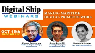 Making maritime digital projects work - Madelene Stolpe, Juan Jose Gil, Kumar Sundaram