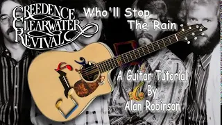 Who'll Stop The Rain - CCR - Acoustic Guitar Lesson