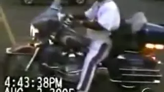 Best Motorcycle Crashes Ever - Harley Davidson Crash - Black guy crashing harley