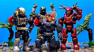 Mega Construx Stop-motion Animation: If Halo Armor Customizations were Real