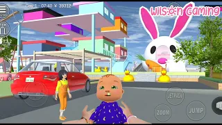 Bayi Sultan Upin Ajak Yuta Menginap Di Hotel Kelinci | Sakura Simulator | Wilson Gaming