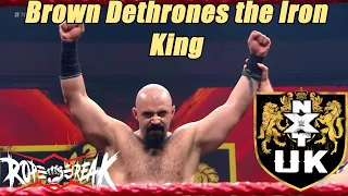 Rampage Brown Dethrones the Iron King | WWE NXT UK 2/18/21