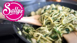 Hähnchenrahm mit Linguine / One Pot Rezept / 15 Minuten Hauptgericht / Sallys Welt