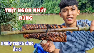 Ăn Hết Tảng Cá Khổng lồ & 5 Ngày Trong Rừng (phần 5)