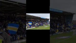 Shrewsbury fans before they play Port Vale