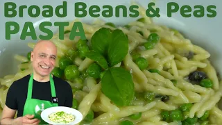 Fresh Spring Pasta: Broad Beans & Petit Pois Delight | TortellinoTime