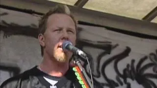 Metallica - For Whom The Bell Tolls 1-19-03 Network Associates Coliseum Parking Lot Oakland, CA