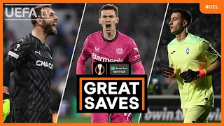 #UEL Great Saves Quarter-Finals 2nd leg | López, Kovář, Musso...