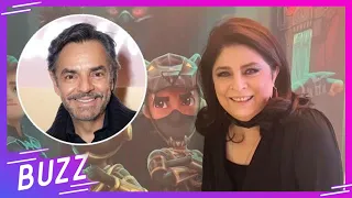 Victoria Ruffo manda advertencia a Eugenio Derbez | Buzz