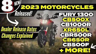 MORE, New 2023 Motorcycles Just Released! | Changes Explained + More!