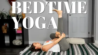 10 Minute Bedtime Yoga | Wind Down Yoga | Yoga with Rachel