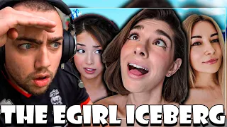 Mizkif Reacts To: "The Egirl Iceberg, Explained || Part 1"