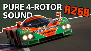 Orgasmic sound of 4-rotor Mazda 787B