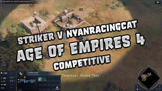 Age of Empires 4 - StriKeR vs NyanCatRacing (Pro Gameplay)