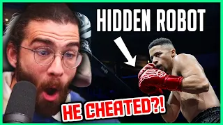 Cheating at boxing in front of millions of people | Hasanabi Reacts to i did a thing