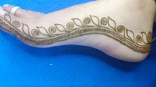 feet mehndi design|| mehndi design #hennamehndidesignshennaart