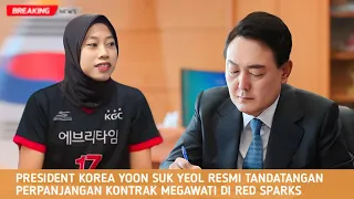 Presiden Korea Tekatkan Diri Dari Ko Hee Jin Untuk Perpanjang Kontrak Megawati Ke Red Sparks