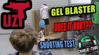 UZI Gel Blaster Orbeeze Gun Review. LETS See If It HURTS 😱