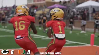 Bay Area Packers Vs Tampa Canes 8U FL Elite Super Bowl 2020