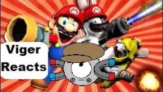 Viger Reacts to SMG4's "Stupid Mario Rabbids"